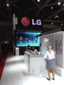 Integrated Systems Europe 2012 - Видеостена на базе 55" LCD модулей LG